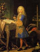 Jean Ranc Portrait de Charles III painting